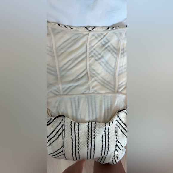 NWT Free People Backless Ivory Crochet Long Dress - Picture 6 of 10